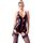 Corset Body Latex - Negru - vedere frontala