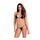 Set Lenjerie Intima Obsessive Redella - Negru - vedere frontala