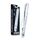 Dildo Dublu Transparent Lovetoy "Flawless Clear"  30 cm - vedere frontala