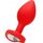Butt Plug Anal Ouch 7,3 cm - Rosu