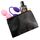 Geanta Jucarii HAOOY »Love Your Way« 18 cm - Negru