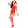 Costum Craciunita Obsessive "Kissmas Teddy Body" - Rosu## - detaliu design