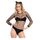 Body Plasa Naughty Kitty Leg Avenue - Negru