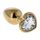 Butt Plug AnalToyz4Lovers "Golden Dream" 7 cm - Galben