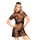 Rochie Penthouse cu  Chilotei Poison Cookie - Negru - vedere frontala