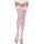 Ciorapi albi, Leg Avenue, Sheer Thigh Highs, S-L# - vedere frontala