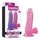 Dildo realist Jelly Pink Roz Small Lovetoy 16 cm - vedere frontala