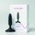 Vibrator Anal Lovense »Hush 2« 4,7 cm - Negru