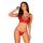 Set Bikini si Sutien Obsessive Hunteria - Rosu - vedere frontala
