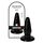 Butt Plug Toyz4Lovers "Ivo Black" 14 cm -Negru