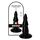 Butt Plug Toyz4Lovers "Pino Black" 15,5 cm - Negru