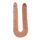 Dildo Dublu Toy Joy "Get Real" 41 cm - Natural