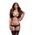 Set Lenjerie Intima Baci - Negru