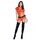 Costumatie de prizoniera sexy, Lockdown, din 4 piese, S-M