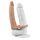 Dildo cu Inel Lovetoy "The Ultra Soft Double" 18 cm - Natural