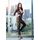 Bodystocking Scandal Lace Body Suit Negru vedere frontala dantela decolteu V