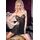 Set Babydoll și Chiloti Chilirose - Negru - vedere frontala