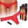 Chiloti cu Vibratii Hustler »Vibrating Panties Slim« Rosu