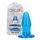 Butt Plug Toyz4Lovers "Milo Transparent" 12 cm - Albastru