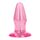 Butt Plug Toyz4Lovers "Milo Transparent" 12 cm - Roz