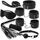 Set Bondage Toyz4Lovers "Fetish Art" 8 piese - Negru