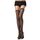 Ciorapi Plasa cu Banda Elastica Leg Avenue - Negru