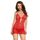 Set Babydoll si Chilot Softline Larisa - Rosu