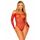 Body plasa rosu cu strasuri, Leg Avenue, S-L#