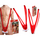 Lenjerie Sexy pentru Barbati "Christmas Mankini" Rosu