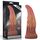 10" Dual Layered Silicone Platinum Silicone Dildo  [ 25 x 7,5 cm ] - vedere frontala
