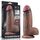 Dildo XXL 9'5" Dual Layered Platinum Silicone [ 24,6 cm x 7 cm ] - vedere frontala
