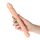 Dildo Dublu Toyz4Lovers 25,4 cm - Natural
