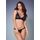 Set Chiloti si Sutien Obsessive - Negru - vedere frontala