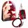 Catuse Picioare Piele ZADO "Wild Thing" - Rosu