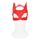 Masca Pisica Bound to Play "Kitty Cat Face Mask" - Rosu