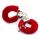 Catuse cu Plus Power Escorts "Love Cuffs" - Rosu