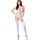 Body si Pantaloni Scurti Argintii Wetlook Set Silver – Alb