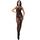 Catsuit Bodystocking Rimes 9824 - Negru