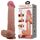 Dildo Ultrarealistic Sliding Skin Baile, TPR, flexibil, [26cm x 5.5cm]