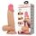 Dildo Ultrarealistic Sliding Skin Natural Baile, TPR, flexibil, [19cm x 4.4cm]