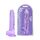 Dildo Loving Joy, cu testicule, Violet, 20 cm