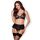 Set Lenjerie Intima Iris Obsessive - Negru
