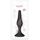 Plug Anal cu Ventuză Negru, Glamy, 15 cm, negru, (L)