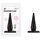 Dop anal Charmly Toy Exciting, 10 cm, Negru