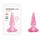 Dop anal Charmly Slim Butt Plug, 9 cm, Roz