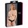 Chiloti din dantela cu perle stimulatoare, Cottelli Lingerie - Negru