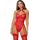 Set de lenjerie intimă Forplay Gold Status Body pentru femei - Rosu