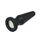 Diamond Anal Plug, Toyz4Lovers, Negru, silicon, 12,4 cm x 3,6 cm