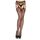 Ciorapi cu model plasa, Leg Avenue, Duchess Garter Belt Fishnet Stockings - Negru