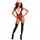 Set Lenjerie Dreamgirl, costum Craciunita, body de catifea si caciulita, S-L